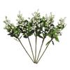 5PCS Artificial Berries Artificial Pip Berry Stems Decoration for Living Room Office White