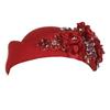 Classical Jeweled Beret Hat 11 Multicolor Choices Lightweight Construction Perfect For Travel Event And Casual Outfits