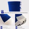 Men's Non-Slip Towel Bottom Football Socks, Thickened Mid-Calf, Wear-Resistant Sports Socks