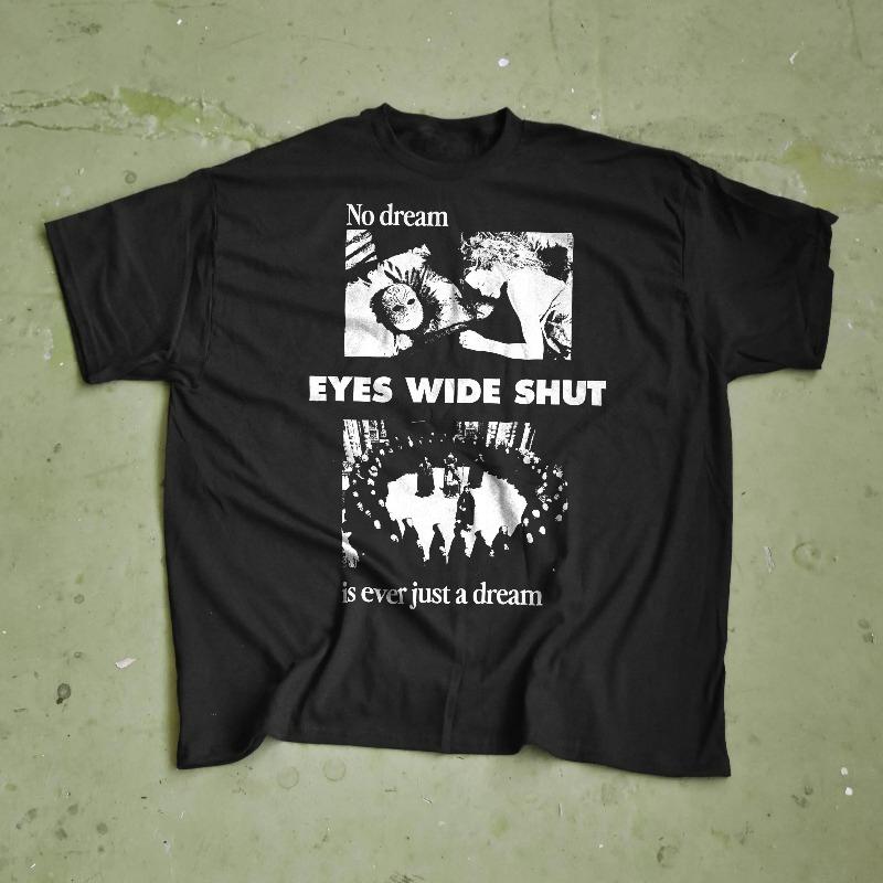 

Eyes Wide Shut TShirt Stanley Kubrick Movie Tee Cult Film Graphic Summer unisex Loose and Breathable cotton Tshirt Top 4XL