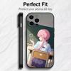 F-Future D-Diary Gasai Yuno Handyhülle Für iPhone17,16,15,14,13,12 Plus,Max Weiches Silikon Schwarze Hülle