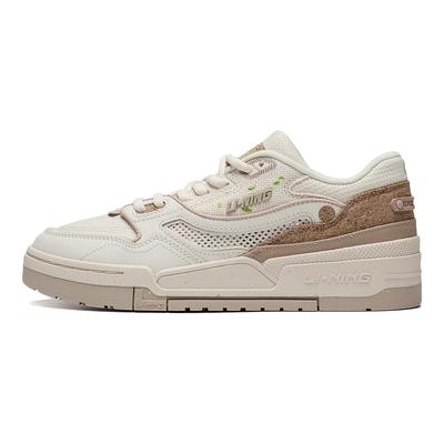 Li Ning 001 BTC Prm Textile, Synthetic Leather Slip Resistant Abrasion Resistant Low Top Sports Casual Shoes Men's AGCT067-1