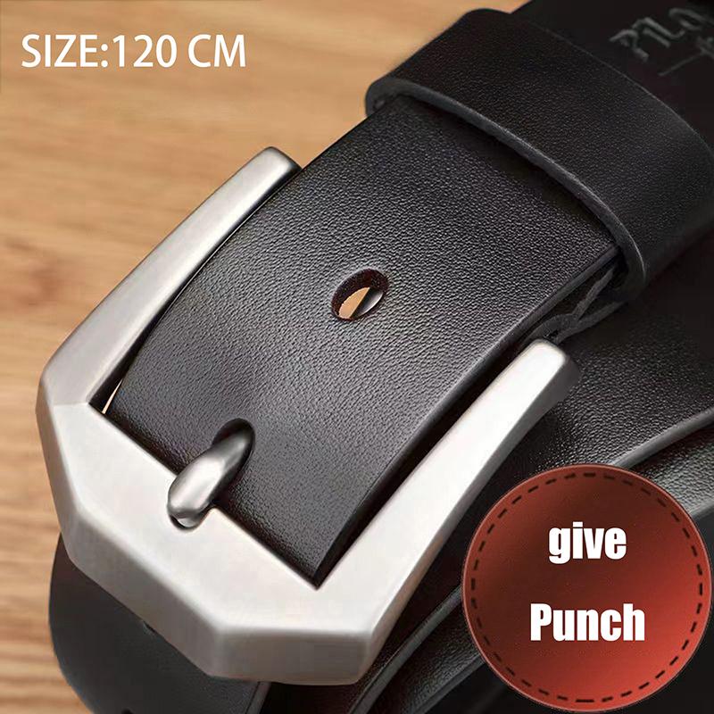 

Трендовый повседневный пояс для джинсов из искусственной кожи для мужчин, классический перфорированный ремень, прочный, универсальный, простой, высококлассные ремни, подарки