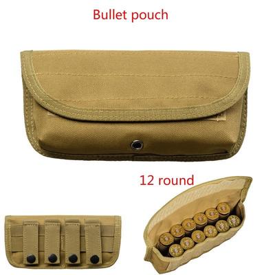 1000D Militar 12 Cartușe Shell Husă Molle Nailon Tactic Magazin Mic Teacă Vânătoare Muniție