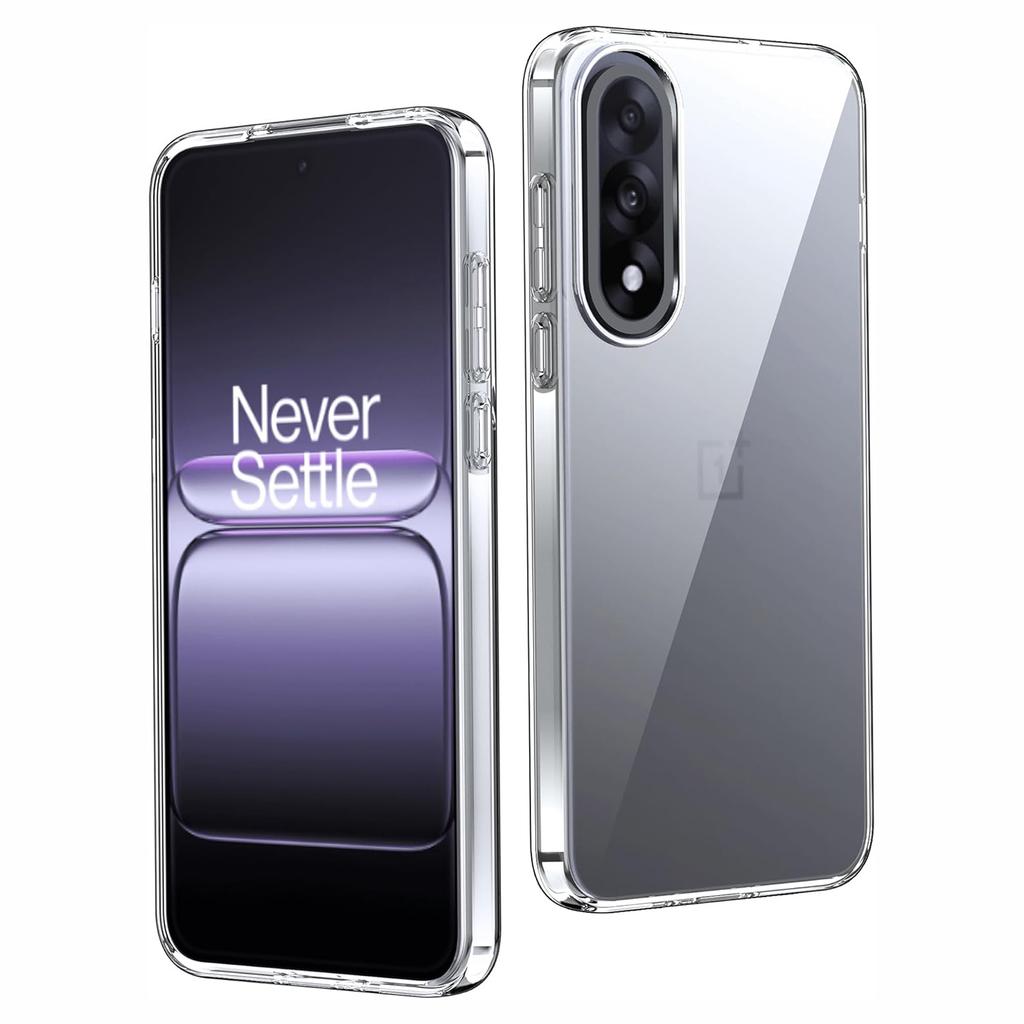 For OnePlus Nord 5 5G Case Anti-Fingerprint Crystal Clear TPU Phone Cover