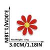 36Pcs Flower Fabric Iron On Patches Adhesive Embroidery Appliques For Garments