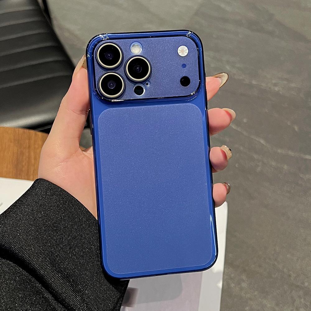 Ultra-thin second variable case is suitable for Apple 17promax anti-drop mobile phone case, color-transparent fine hole iPhone16 protective case 15.