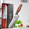 WXCOO Professional Chef's Knife Japanese Sharp Meat Cleaver Cooking Damascus Laser Kitchen with Gift Box Fruit Slicing Knife