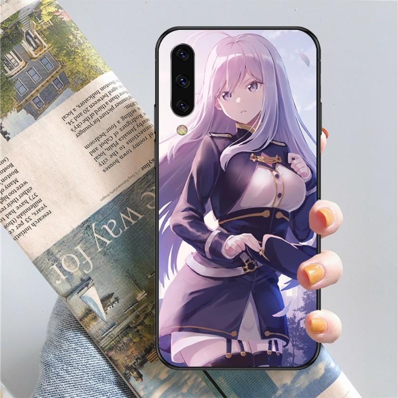 Roztomilý 86 Eighty Six Lena Kryt na telefon Pro Samsung Note 9 10 20 Plus Pro Ultra J6 J5 J7 J8 Měkký Černý Kryt na telefon