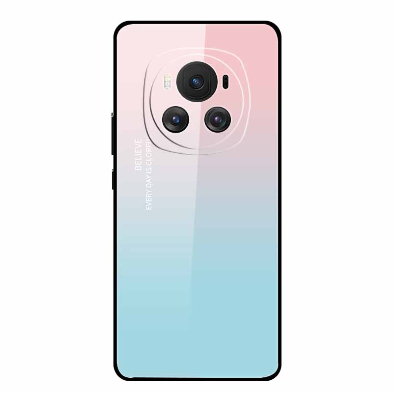 Tempered Glass Case For Honor Magic 6 Pro Case 6.8" Soft Edge Hard Glass Back Cover For Honor Magic6 Pro Phone Case Fundas Shell