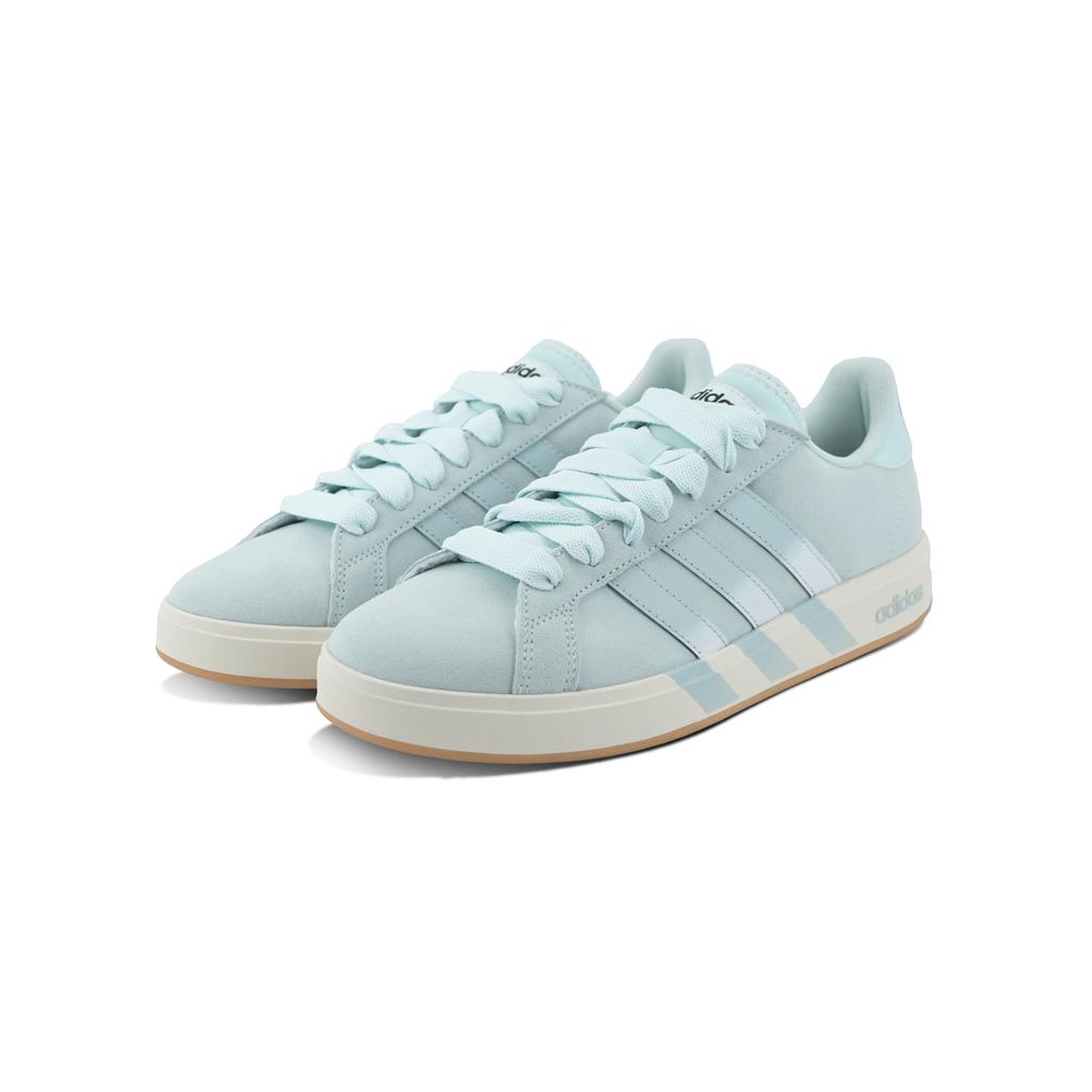 adidas Grand Court Base 00s Abrasion Resistant Low Top Skateboard Shoes Unisex Blue White JP6335(Team1149-)