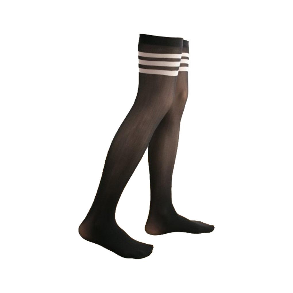 

1 пара 52 см гетры выше колена женские носки до колена JK эластичность личность удобные стиль преппи теплые чулки до бедра вечеринка