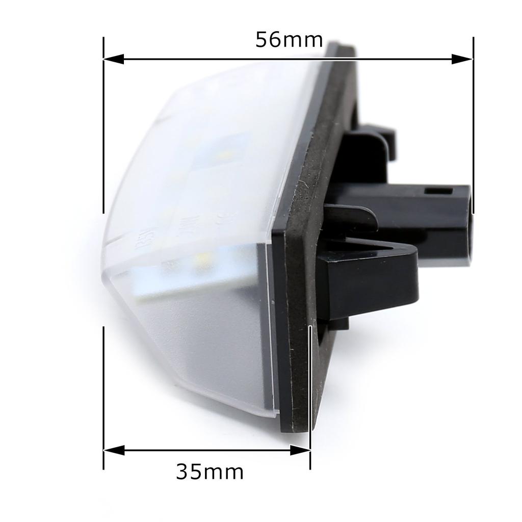 nakira Prius LED License Plate Light (NHW20, ZVW30, PHV, ZVW35, Prius Alpha, ZVW4, Lexus CT200H, ZWA10) - nkr1005