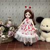 With Clothes Removable Joints Doll 3D Eyes 1/6 Bjd Dolls Hinged Doll 30cm BJD Doll  Girls Gifts