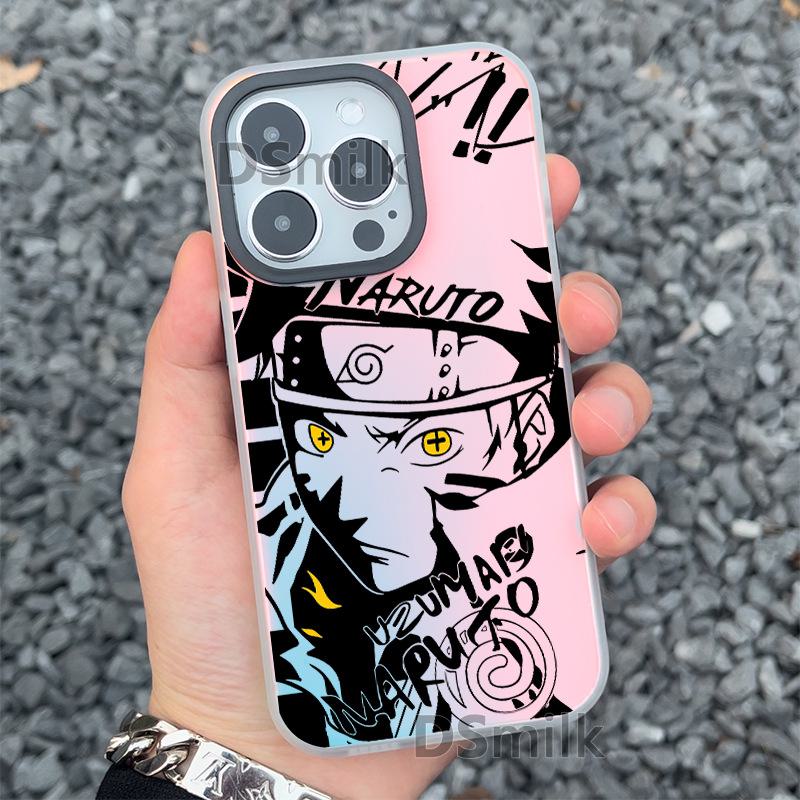 Bunte Ninja Laser iPhone 15 Pro Hülle - Aurora Weiß für Apple 11XsMax, 12, 13, 14, Plus