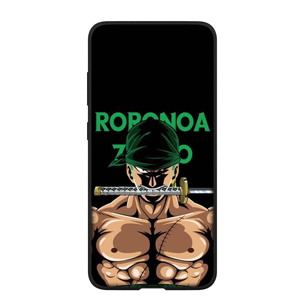 Phone Case for iPhone 17 15 16 Plus Redmi Note 14 12 11 13 Pro Max Huawei P30 P20 Lite OPPO A60 A40 A80 A18 Comics Luffy One Piece Roronoa Zoro Cover
