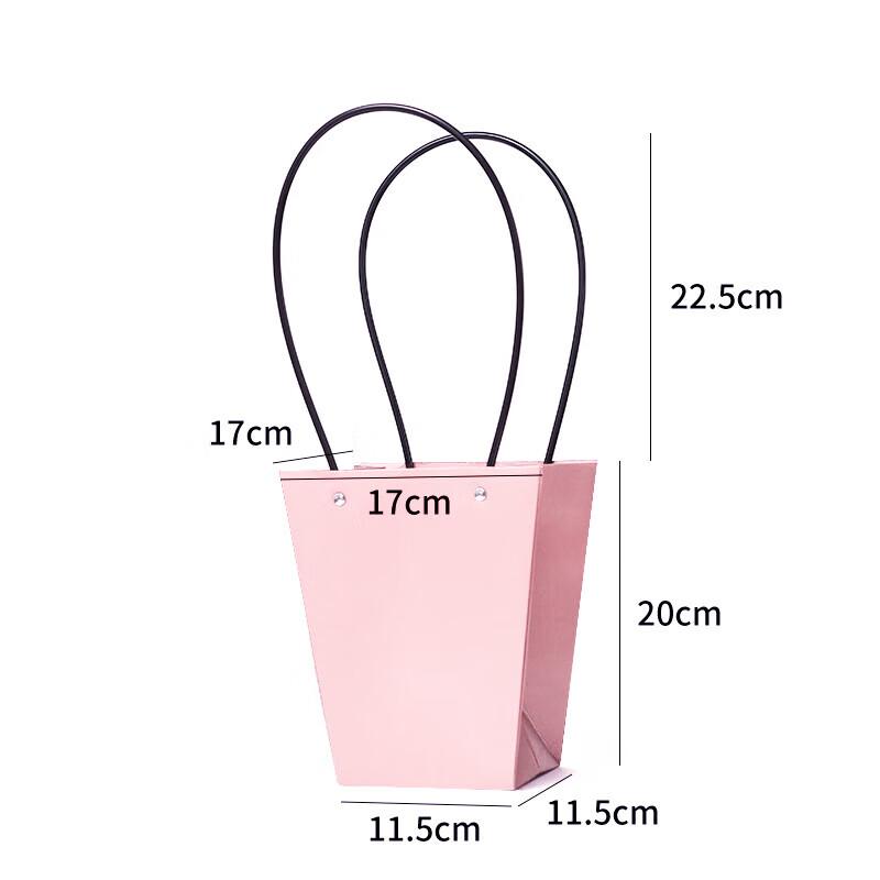 Kraft Paper Floral Gift Bags