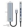 5 In 1 TYPE-C USB3.0 HDMI PD100W Interface Hub Adapter Dock for MacBook iPad Pro