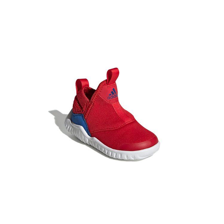 Adidas Slip Resistant Low top Toddler Shoes Red Blue Infant And Toddler G27791