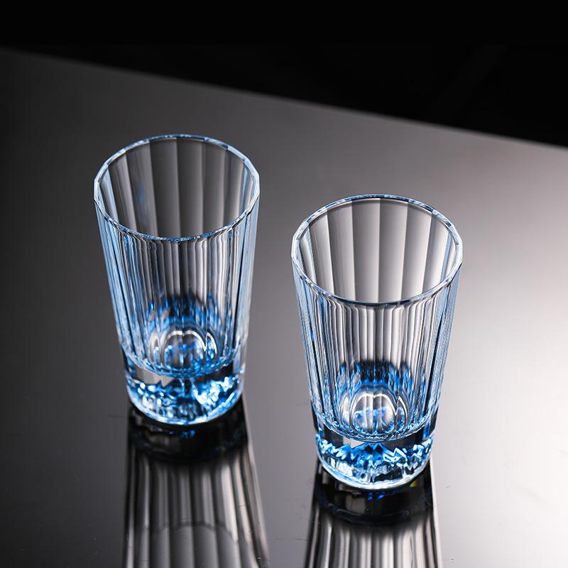 Bicchiere da whisky Monte Fuji in cristallo Bicchiere creativo Domestico KTV Bar Bicchiere verticale per Baijiu