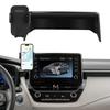 Pour Toyota Corolla 2019-2025 / Corolla Cross 2022-2025 Support de téléphone pour voiture 8 pouces Bases fixes pour écran Accessoires d'intérieur de voiture
