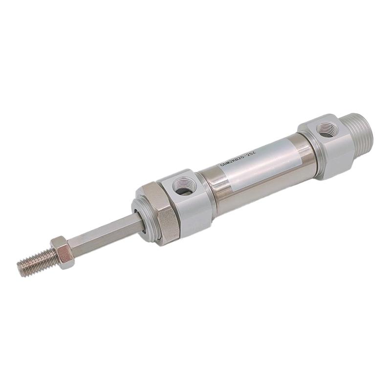 Stainless Steel Pneumatic Cylinder CDM2KB Mini Hexagonal Piston Rod Anti Rotation CDM2KB20/25/32/40-50X75X100X150X200X300