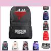 A102 Stranger Things Oxford Cloth Backpack With Candy Colors Waterproof And Durable Ideal For Teenagers And Travelers Characters)