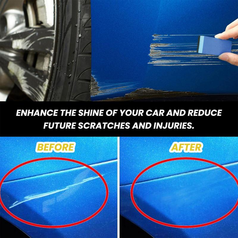 120 ml eficient de etanșare cu ceară pentru îndepărtarea zgârieturilor auto cu burete Dispozitiv de îndepărtare a zgârieturilor cu ceară pentru repararea zgârieturilor