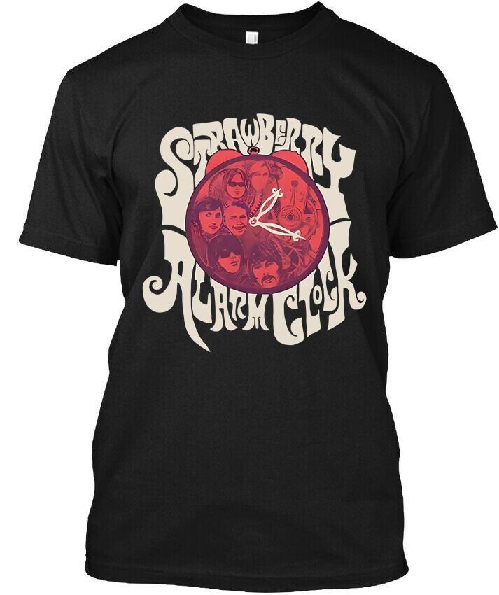 Popular Strawberry Alarm Clock American Music Vintage Logo T-Shirt Unisex T-Shirt XXXL