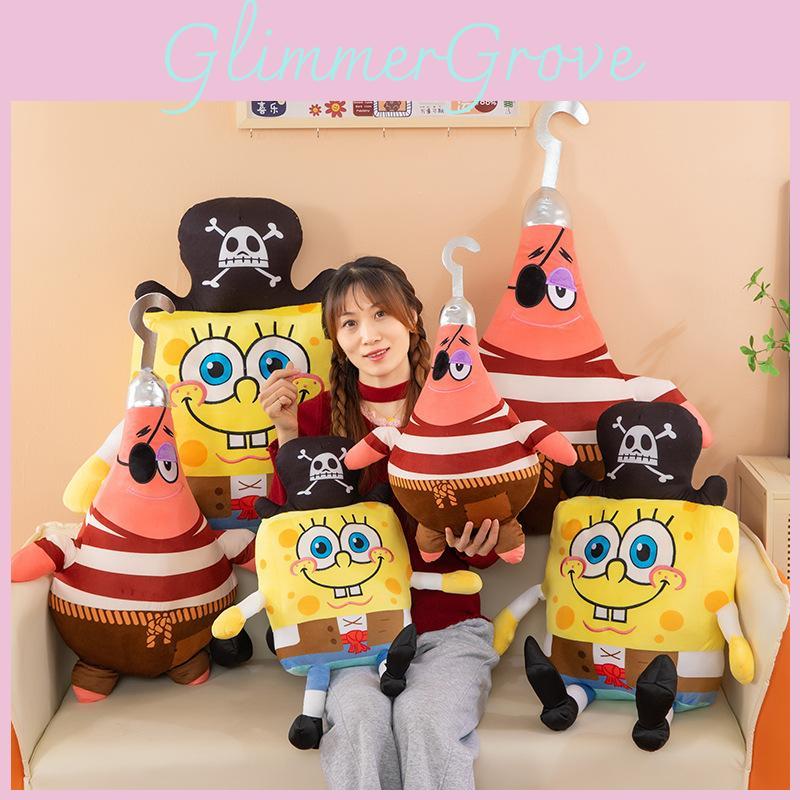 Spongebob Schwammkopf Patrick Star Plüschtier mit kurzem Flor für Valentinstagsgeschenk-Sammlung