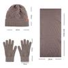 Winter Men's Knitted Hat, Fleece Cold-proof Wool Warm Fashion Pullover Hat European and American Winter, Knitted Hat