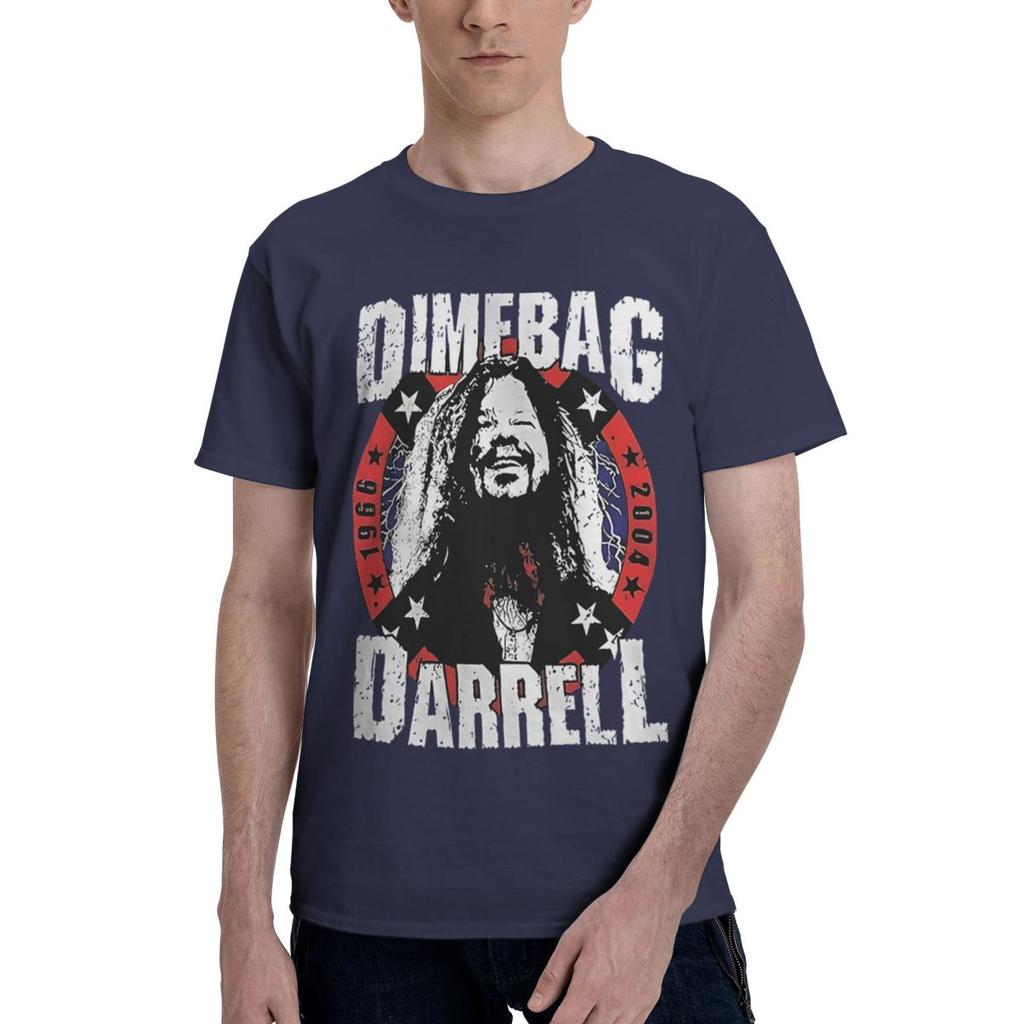 Dimebag Darrell Tribute 100 Cotton Casual Breathable Confortable Anime Funny Mens TShirts Man Clothes