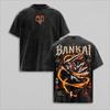 Bleach Ichigo Kurosaki Printed T-shirt Men Women Short Sleeve Clothing Cotton Tshirt Vintage Washed T Shirt Oversized Streetwear