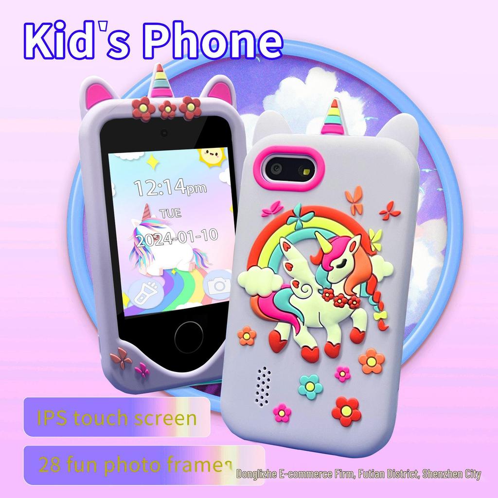 Unicorn & Shark S3 Kids' Touchscreen Phone Camera Toy
