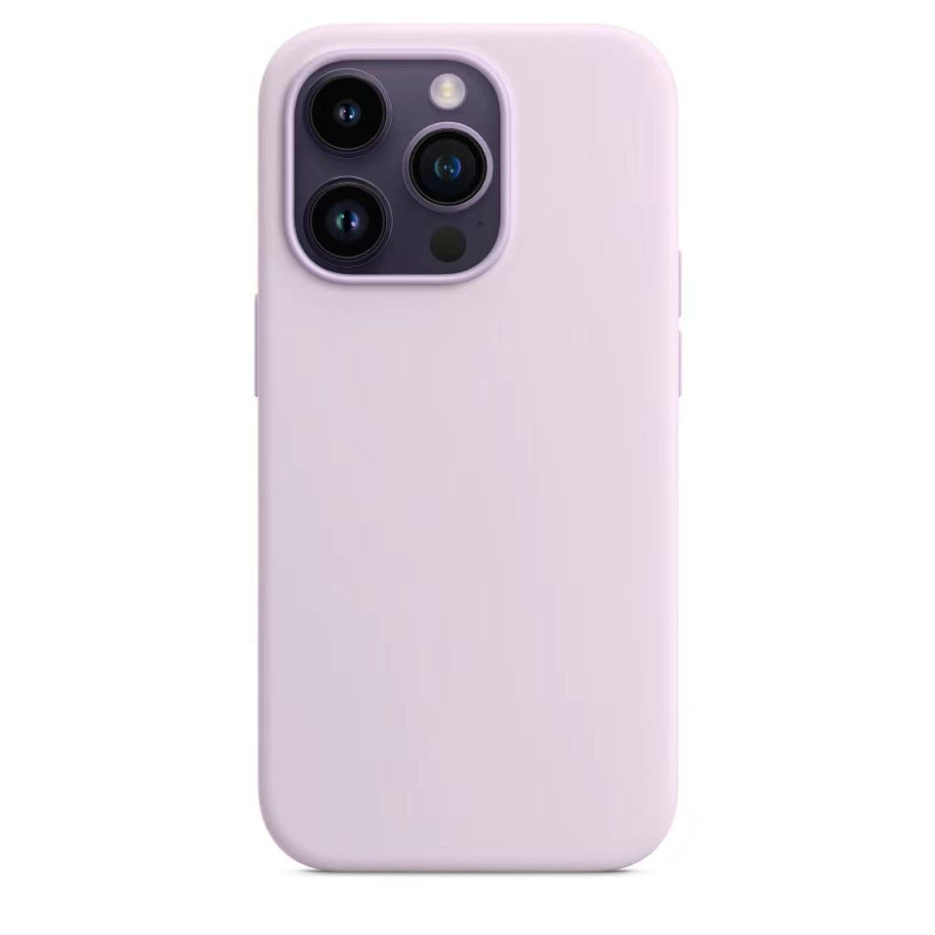 Liquid silicone magnetic attraction is suitable for Apple 14Promax mobile phone case animation pop-up window iPhone14 anti-drop protective case.