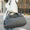 Large Capacity Handbag Sports Training Gym Bag with Shoes Compartment Storage Duffel Bag Dry Wet Separation Short Trip Bag