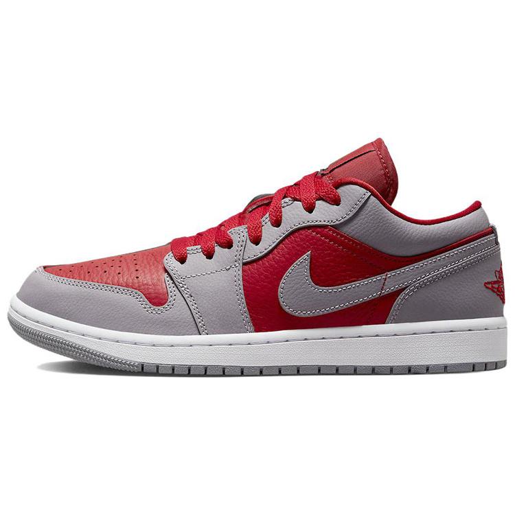

new JORDAN 1 Low Se Homage Split Gym Red Cement Grey Women s 36.5