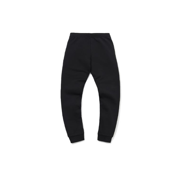 Li Ning Sports Fashion Series Casual Knit Joggers Women Bottoms Black AKLSG52-1
