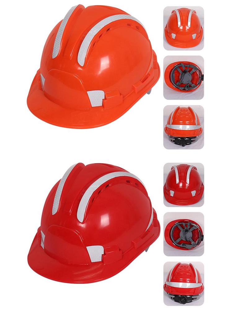 Atmungsaktiver ABS-Schutzhelm für Herren – Dreirippen-Design, verstärkt für erhöhten Schutz