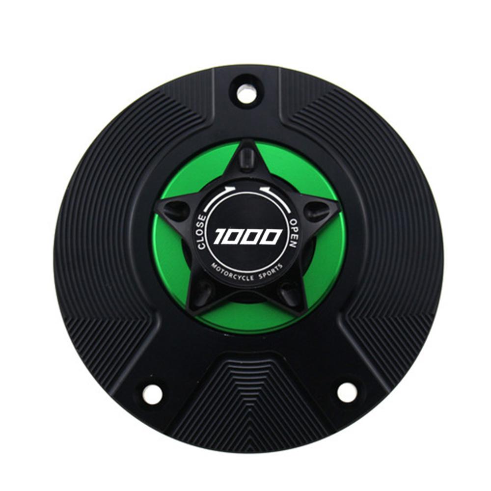 

Gas Fuel Tank Cap for KAWASAKI Z1000 Z 1000 Z1000SX Z1000R 2003-2017 Motorcycle Quick Release Cover зелений