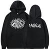 Alternative Grunge Rock Band Hole Courtney Love Double Sided Print Hoodie Men Gothic Vintage Sweatshirt Men's Clothes