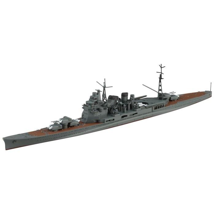 AOSHIMA 1/700 Waterline Series No. 338 Japanese Navy Heavy Cruiser Atago Plastic Model Kit, Pre-Colored