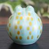 Waza no Kura Lucky Charm Frog Kutani Tamakaeru Light Auspicious Feng Shui Made in Birthday 60th 70th 77th 80th 88th Birthday Gift Figurine, Ware,