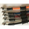Universal 120CM Motorcycle Brake Oil Hose Line Stainless Steel Pipe Banjo Fittings 28 Degree Durable Motorcycle Maintenance Part