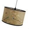 Removable Bamboo Hanging Light Shade Quick Setup Plant Theme Lights Cover Easy Mounting Suitable for Modern Interiors M4YD