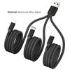 Data Cable 3-in-1 5A Type-C Micro Fast Charging USB 8Pin Phone Charger Wire