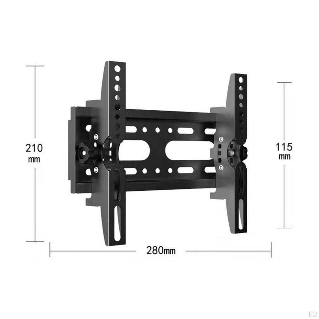 LCD TVs Wall Mount Bracket, TV Stand, Supporting 15 ° Tilt for Screen