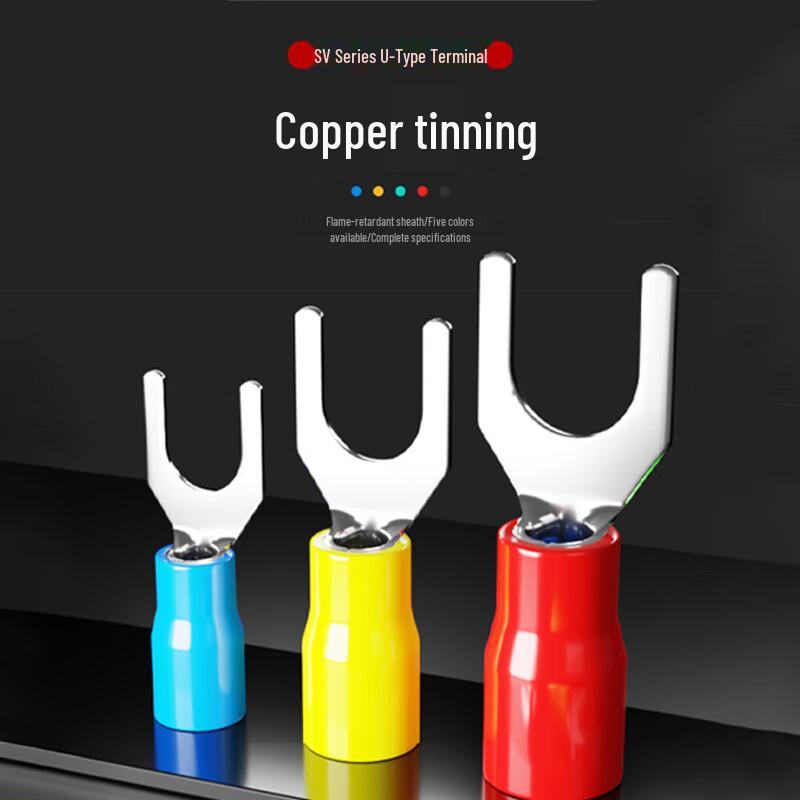 Ya Qi Brass Insulated Fork Wire Terminals