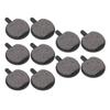5 Pair L 02 Black Resin Durable Mute Mountain Bike Disc Brake Pad Bicycle Cycling Accessory