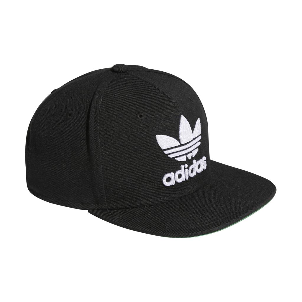 Adidas Men's Originals Snapback Flatbrim Cap S48638, Flat Visor, Black, Parallel Import